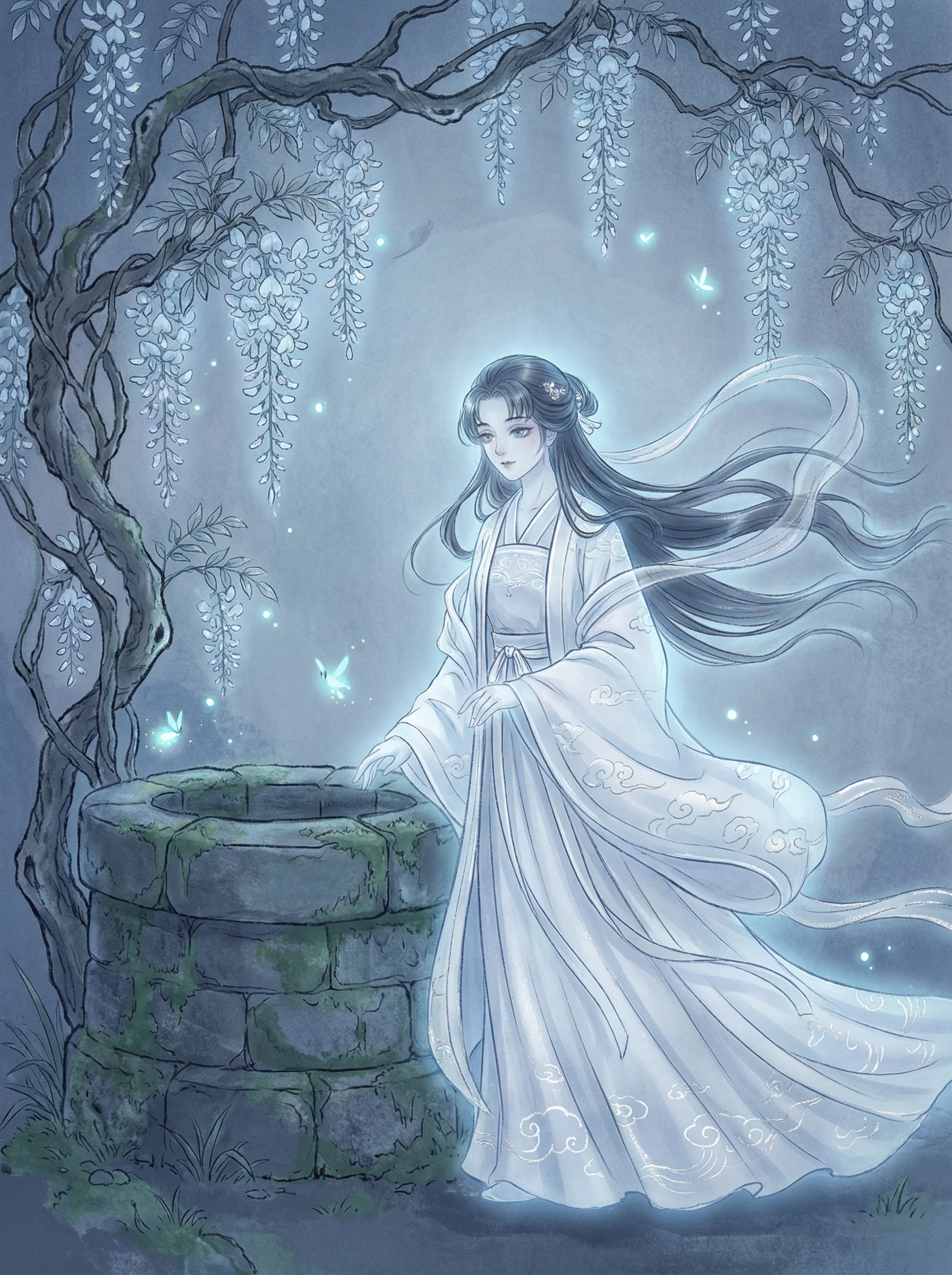 聂小倩 - 深田詠美 聊斋女鬼动漫角色